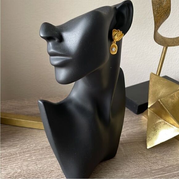 Vintage style earrings M244 - Picture 3 of 4